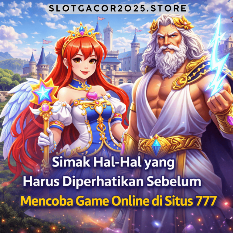 mencoba game online situs 777